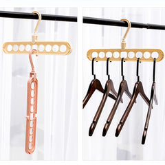 2 PCs Multi Slot Hanger Closet Organizer Hanger